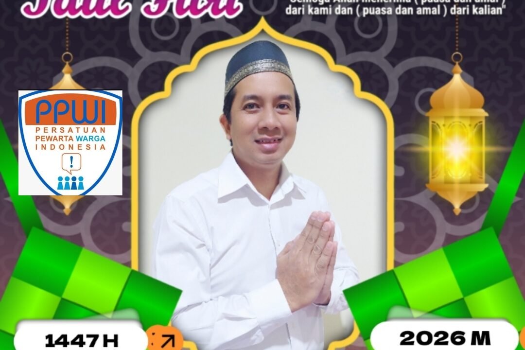 Ketua PPWI DPC Kota Manado Sampaikan ucapan Selamat Idul Fitri 1 Syawal 1447 Hijriah