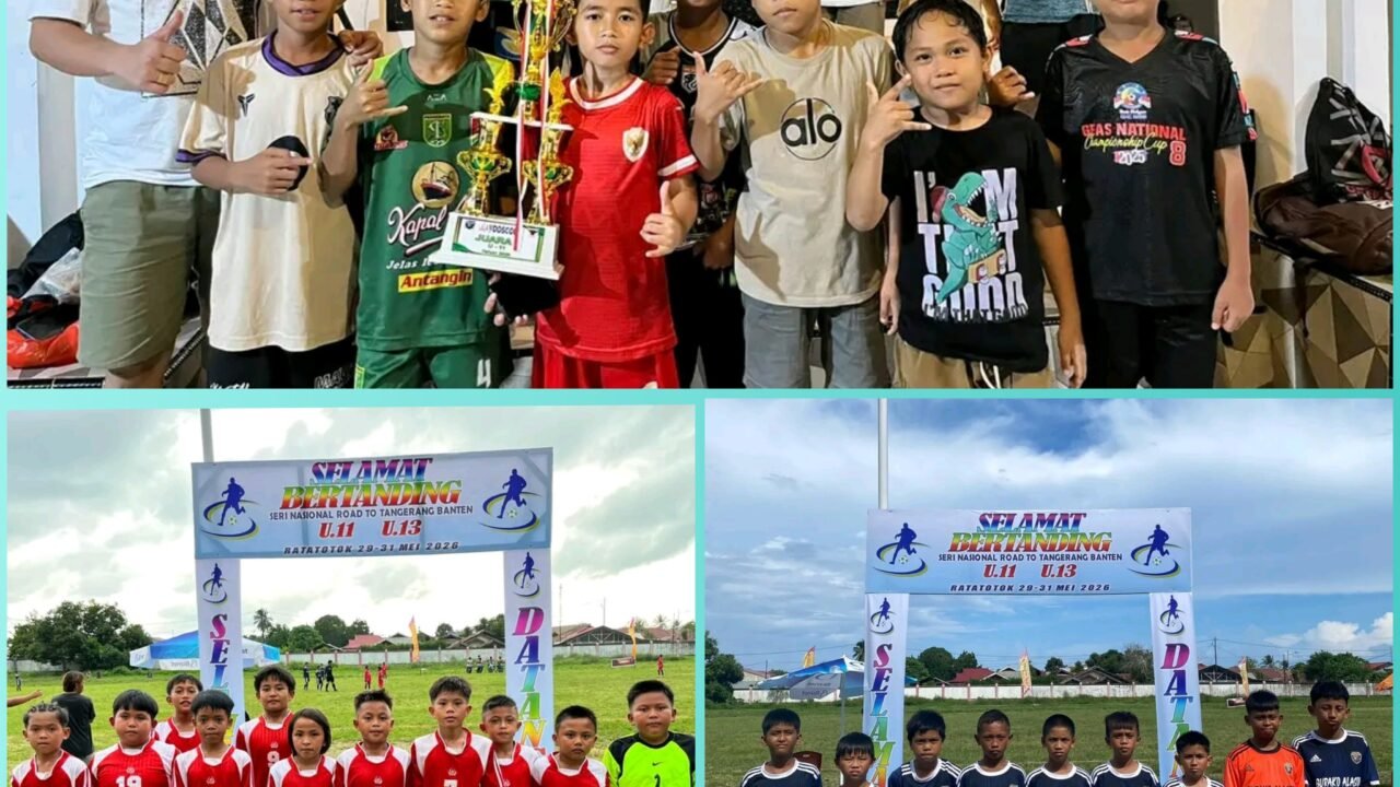 Tim Burako Alason U-11 Raih Prestasi di Ajang Liga Yoouscout Seri Nasional Sulut 2026