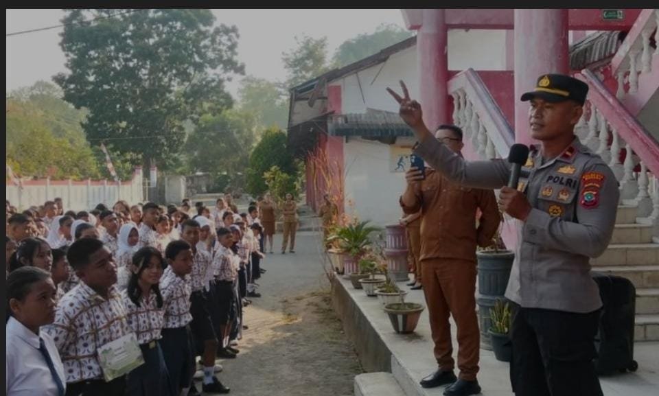 Tawuran hingga Senjata Tajam Jadi Sorotan, Kapolsek Singkil Beri Pembinaan kepada Pelajar